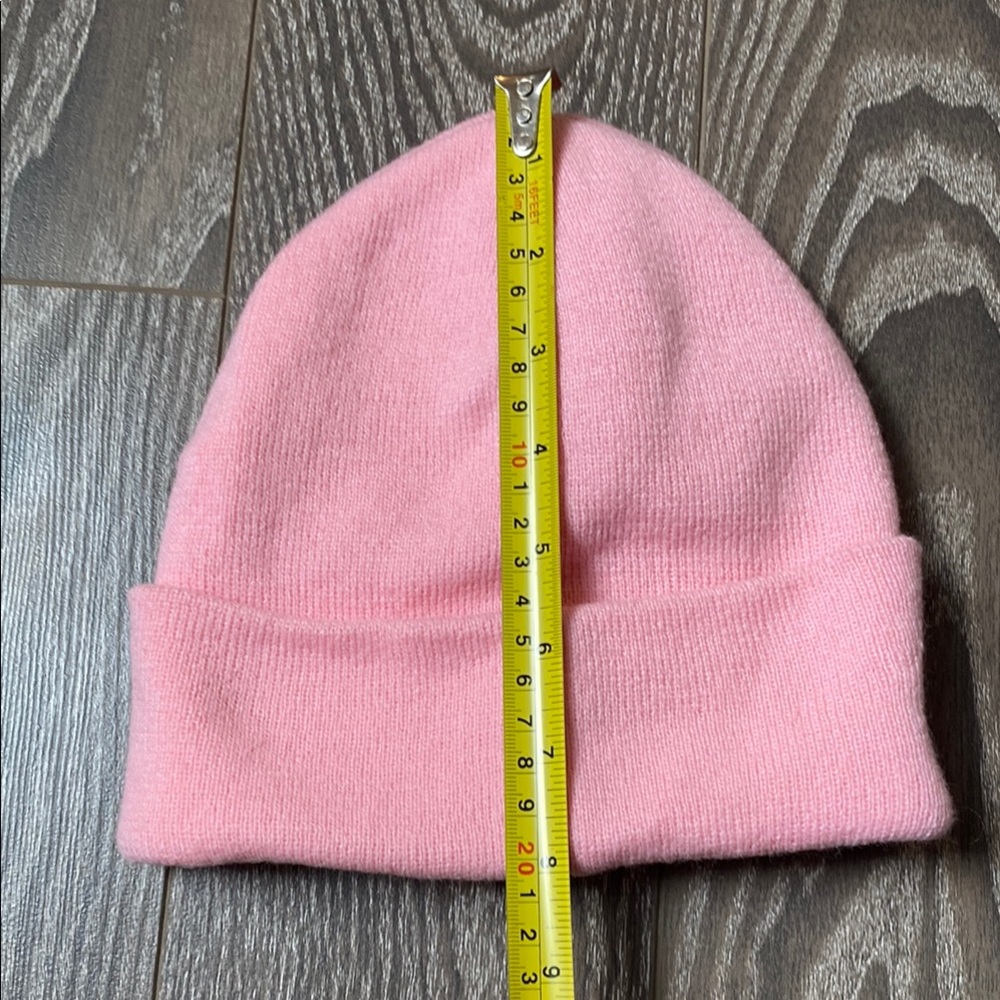 Pink Love Embroidered Beanie - Picture 6 of 6